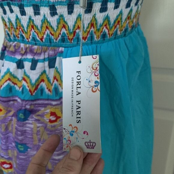 Midi Forla Paris Dress M Nwt - Picture 12 of 15